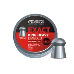 JSB Diabolo Exact King Heavy MKII Pellets .25/6.35 mm - 300 Pieces