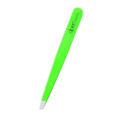 Alpen Tweezer Slanted Neon Green 10 cm