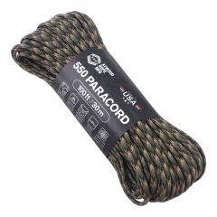 550 Paracord 100ft 7 Strand Core - Forest Camo