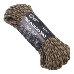 550 Paracord 100ft 7 Strand Core - FDE Camo