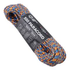 550 Paracord 100ft 7 Strand Core - Fire & Ice