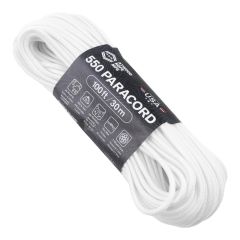 550 Paracord 100ft 7 Strand Core - White