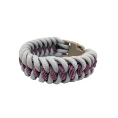 Custom Dragons Teeth Weave Paracord Bracelet Medium