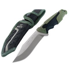 Buck Pursuit Fixed Blade Large w/Satin Finish Blade