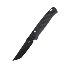 CRKT Counterpart Tanto Crossbar Lock Black GRN Handle w/Black Oxide D2 Blade Finish