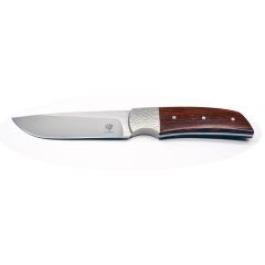 Anton De Beer Medium Utility/Hunter Permali Wood w/Stippled Bolsters