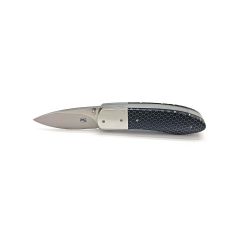Harris Engelbrecht Small Liner Lock Folder - Black C-Tek Honeycomb Handle w/Stainless Steel Bolster