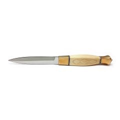 M.P. Klaasee Dagger Whale Tooth Handle w/Bronze Bolster