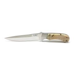 Cedric Pannell Fighter Sheep's Horn Handle w/Stainless Steel Bolster