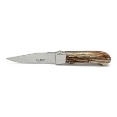 Cedric Pannell Clip Point Hunter w/Giraffe Bone Handle