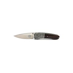 Lourens Prinsloo LL Folder Bolivian Rosewood Handle w/Mosaic Damascus Bolster