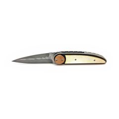 Corrie Schoeman San Mai Raindrop Front Flipper w/Goldlip Pearl Handle