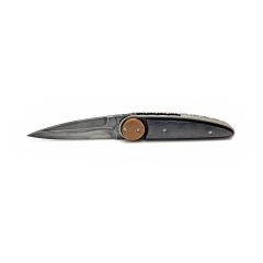 Corrie Schoeman Raindrop Front Flipper w/Carbon Fiber Handle