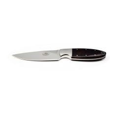 JD van Deventer Fixed Blade Hunter w/Red Bush Wood