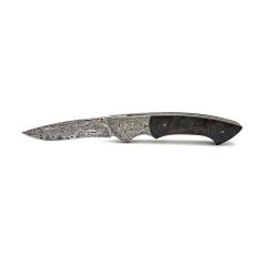 John Wilmot Folder - Carbon Fiber w/Swedish Stainless DamaSteel Blade