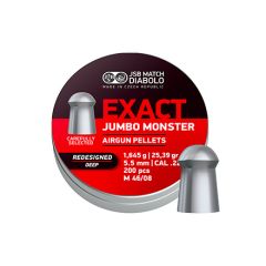 JSB Exact Jumbo Monster Redesigned Deep Skirt Pellets .22/5.52 mm - 200