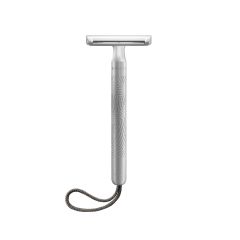Muhle Companion Double-Edged Safety Razor w/Stone Grey Strap