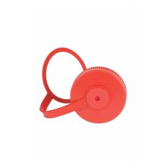 Nalgene Replacement Wide Mouth Cap Red w/Loop-Top 63 mm - 1 Piece