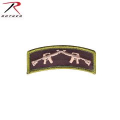 Embroidered Morale Patch - Crossed Rifles 1.25" x 3"