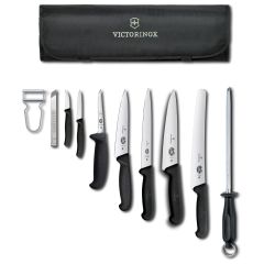 Victorinox Chef’s Knife Roll Starter Set w/10 Pieces