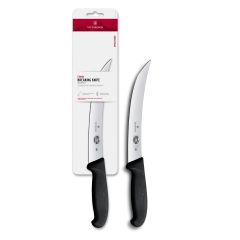 Victorinox Fibrox Scimitar Curved Knife, Narrow Black - 20cm Blister