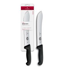 Victorinox Fibrox Butcher And Slaughter Knife Black - 25cm Blister