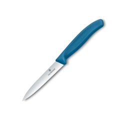 Victorinox Swiss Classic Paring Knife Serrated Blue - 10 cm