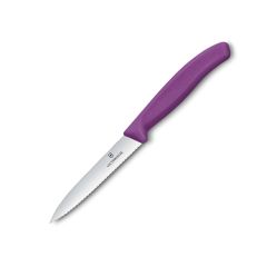 Victorinox Swiss Classic Paring Knife Serrated Purple - 10 cm