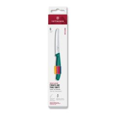 Victorinox Swiss Classic Tomato and Table Knife Set Multicolour, 6 Pieces - Box
