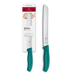 Victorinox Swiss Classic Bread Knife Kale Green - 21cm Blister