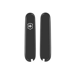 Victorinox Black w/No Corkscrew Handle Scale Set For 84mm Swiss Army Pocket Knives