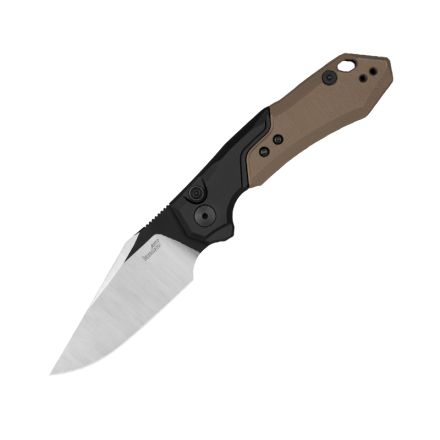 Kershaw Launch 19 Automatic Earth Brown G10/Aluminium Handle w/Two-Tone Blade Finish