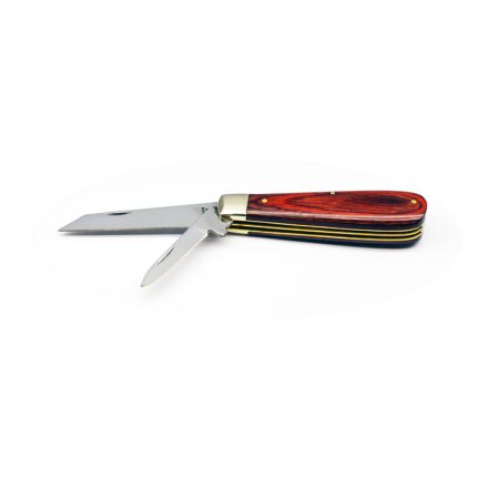 Joseph Rodgers Sheepsfoot & Pen Knife Blades w/Laminated Wood Handle