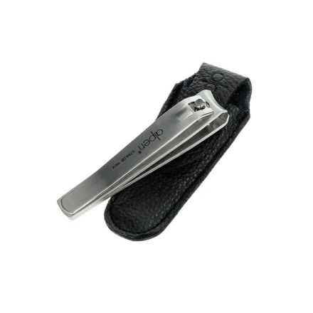 Alpen Nail Clipper Stainless Steel w/Leather Pouch - Large