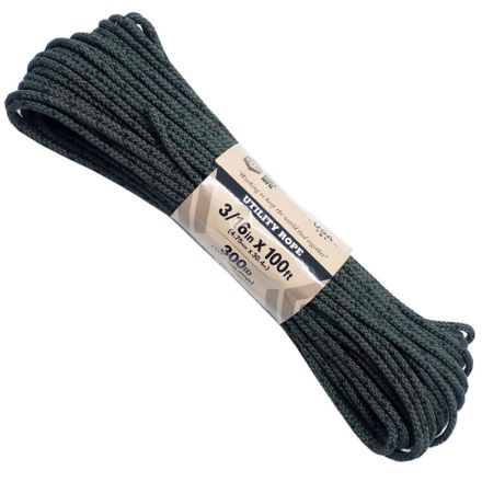 Sharp Edge Utility Rope 3/16 x 100ft - 300 lb Tensile Strength - Camo