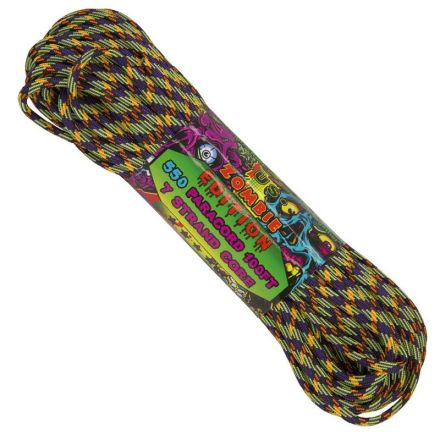 Zombie Edition 550 Paracord 100ft 7 Strand Core