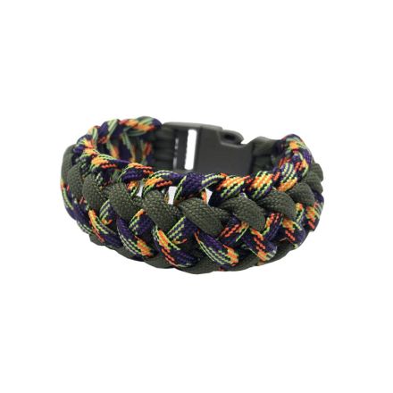 Custom Grin of the Wolf Weave Paracord Bracelet Large