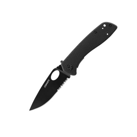 Coast DX311 Double Lock Partially Serrated - Blister 