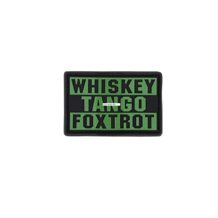 Condor Whiskey Tango FoxTrot PVC Patch - OD 2
