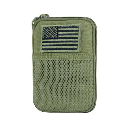 Condor Pocket Pouch w/US Flag Patch - Olive Drab