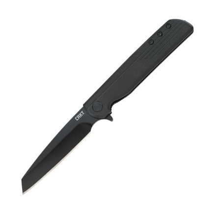 CRKT LCK+ BlackOut Tanto GRN Handle w/Assisted Opening