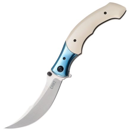 CRKT Ritual Ivory Micarta Handle w/Assisted Opening