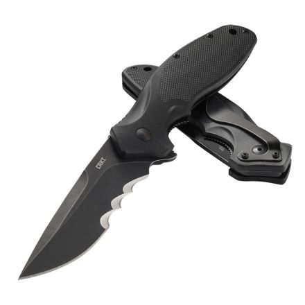 CRKT Shenanigan Assisted Opening w/Black Veff Serrated Blade
