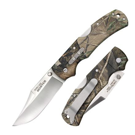 Cold Steel Double Safe Hunter Camo w/Stainless Steel Clip