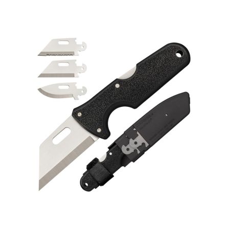 Cold Steel Click-N-Cut Exchangeable Blade Knife w/Satin Finish Blade
