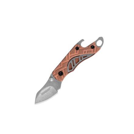 Kershaw Copper Cinder - Keychain Knife w/StoneWash Blade Finish