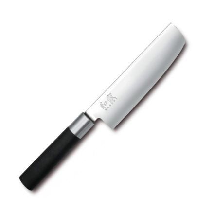 KAI Wasabi Black Nakiri Knife 16.5 cm