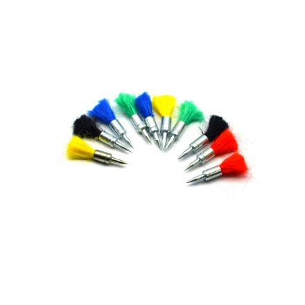 Milbro Air Rifle Darts .22/5.5mm - 10 Piesces w/Assorted  Colours