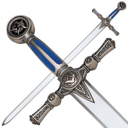 Marto Masonic Sword w/Blue Handle