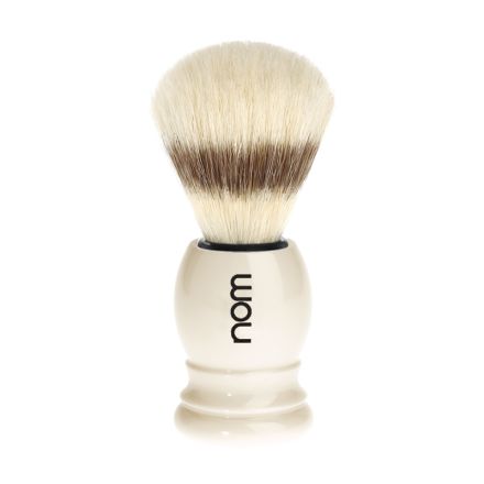 Muhle NoM Shaving Brush Pure Bristle - Ivory Handle